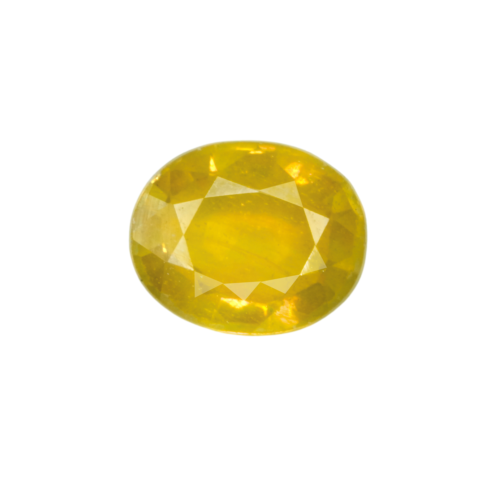Yellow Sapphire Stone ( Pukhraj)
